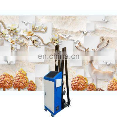 3d  UV Printer for sale Mural Printing Machine Inkjet Printer  vertical wall printer