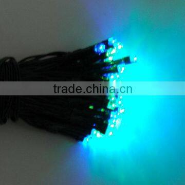 Solar Christmas Tree 100 LED String Fairy Light Warm White Wedding outdoor string light