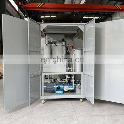 Ultra High Vacuum Transformer Oil Filtering Plant 6000LPH Insulation Oil Filtration Machine photo-3