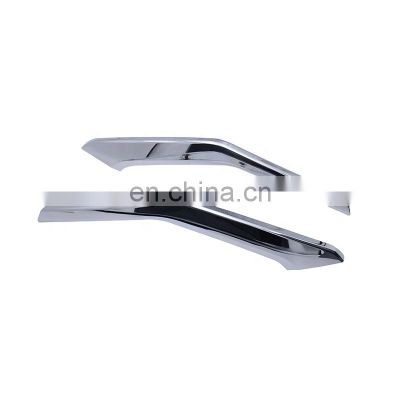 Car Body parts 6407A324 front bumper chrome stripe lower 6407A323 fit for Mitsubishi Eclipse Cross 2018-2019