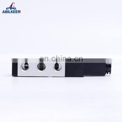 4M310-10 4M410-15 4M Series AC220V DC12V 24V Single Coil 5/2 Way Air Control Stainless Steel Solenoid Directional Valve