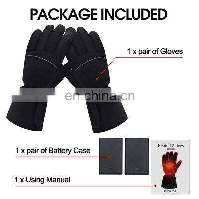 Spot Heating Charging Keeping Warm Heating Autumn and Winter Thickening 5 Fingers Outdoor Hiking and Cycling Gloves