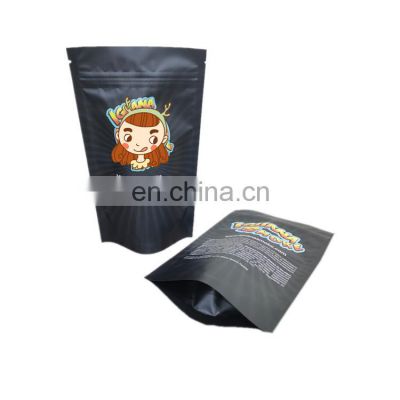 Customized Newest Matte Material Velvet Texture Smooth Feels Laminate Film Mylar Soft Touch Plastic Packaging Bags