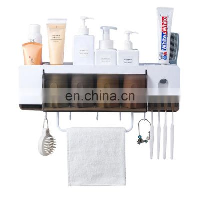 PlasticToothbrush Holder Set Automatic Toothbrush Rack for Bathroom