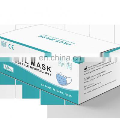 disposable medical mask CE approved EN14638 test stable quality medical face mask