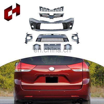 CH Assembly Carbon Fiber Hood Fender Rear Diffusers Exhaust Grille Body Kit For Toyota Sienna 2011-2016 To 2018