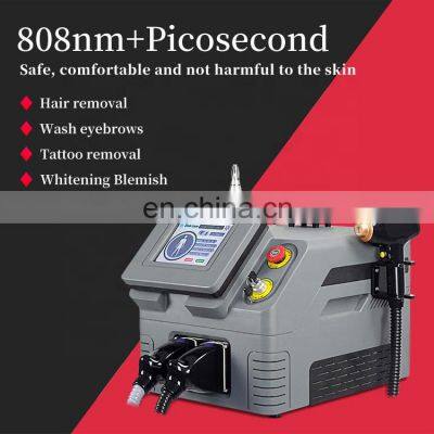 Factory Price 808 Diode Laser Hair Removal 755 Picosecond Laser Tattoo Removal Carbon Black Face Doll Beauty Equipment photo-2