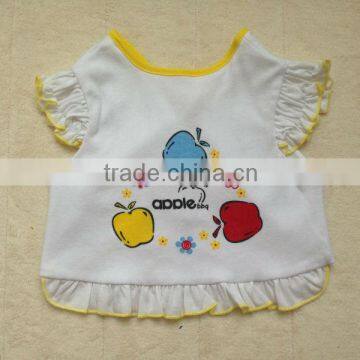 2014 wholesale Printed cotton bibs for baby cloth