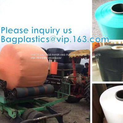 UV Resistant Preserve Silage, Hay, Maize Protection Wrap Film Agriculture Grass Bale Pack Silage Stretch Film photo-2