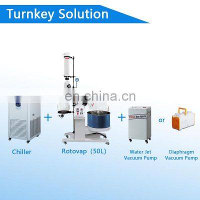 Good Price Lab Industrial 2 5 10 20 50 L Liters Vacuum Water Oil Bath 2L 5L 10L 20L 50L Rotovap Rotary Evaporator for Sale photo-5