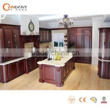 Hot Selling Classical Wooden Kitchen Cabinet With Dish Rack Design,kitchen Basket Price photo-3