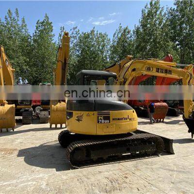 High Quality Komatsu Pc78us Excavator , Komatsu Crawler Excavator , Komatsu PC78 PC128 PC138