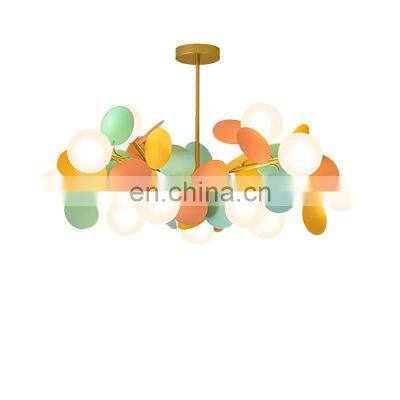 Led Chandelier Flower Branch Pendant Light Living Dining Room Ceiling Hanging Lights Bedroom Decor Lamps