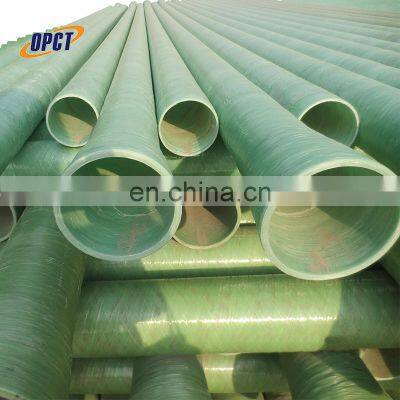 Best quality high pressure underground used pipe FRP pipe plastic pipe