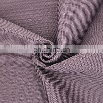 Chinese Factory Price New fashion jacket sweater fabric ribbed rib knitted stripe