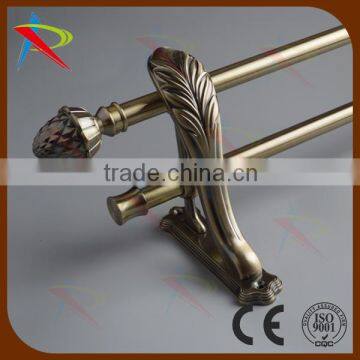 Tension rod curtain rod metal curtain rod for home window decoration