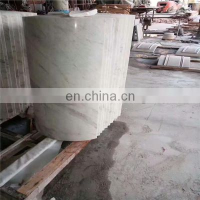 low price marble column, granite column