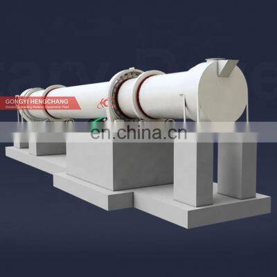 Industrial Slurry Sludge Silica Sand Clay Drum Dryer Machine Price Small Mini Cement Rotary Dryer