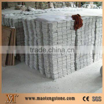 Fan shape flamed granite paving stone,granite facing stone