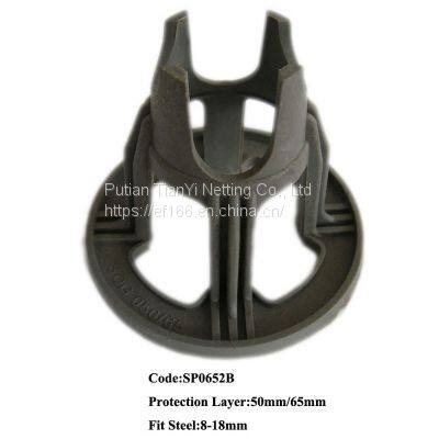 PE/PP Platform Plastic Spacer Protective Layer of Reinforcing Steel Bar Applied in Building.