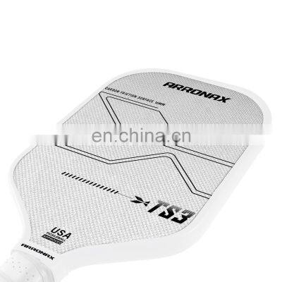2024 New Arrival Custom Titanium Carbon Fiber Durable USAPA Pickleball Paddle Professional Manufacturer photo-3