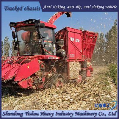 Customized Rubber Track Chassis Anti Sinking Vehicle for Corn Harvesters photo-5