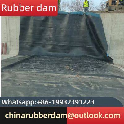 Water filled and inflatable rubber dam manufacturer provides direct supply of dam bags for repair, with complete specifications for high temperature resistance