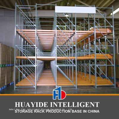 Push Back Pallet Racking Warehouse Storage Rack