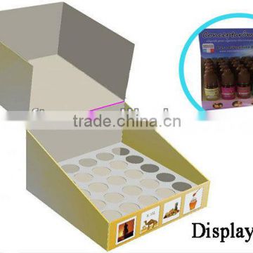 Paper displayer box for e-liquid bottle,display canton/box