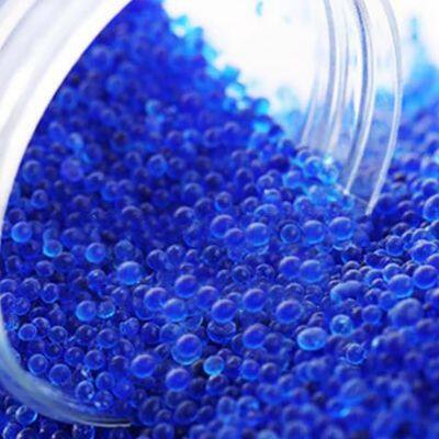 Factory Direct Sales Silicon Dioxide Desiccant Blue Water Absorbing and Drying Silica Gel Desiccant Customizable