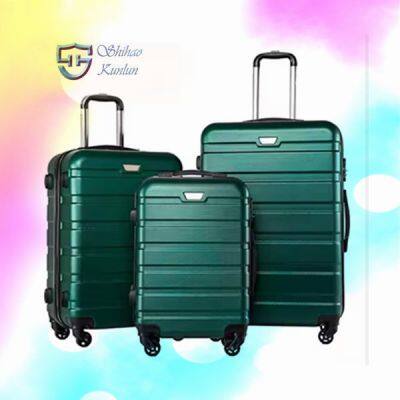 Fashionable Two-Piece ABS/PC Spinner Luggage Sets 2 Piece Traveling Suitcase Stylish and Convenient