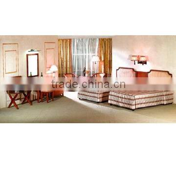 Modern style cherry wood Hotel Twin room furniture PFG400