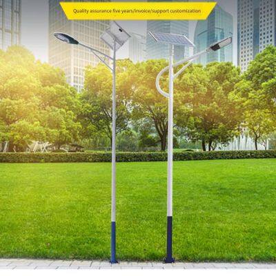 Installation of Solar Street Lights in Handan, 60-watt Golden Bean Lamp Heads for Solar Street Lights in Handan photo-2