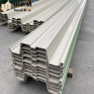 PVC Sheet Pile for Beach Protection Erosion Control Seawall Pond Canal photo-6