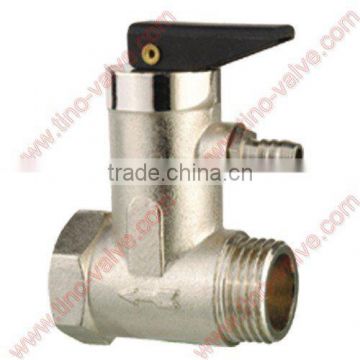 CE approved safety valve with lever for Electric water heater