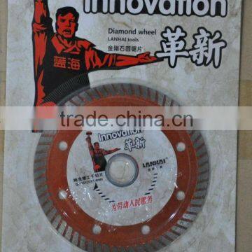 4"/105mm turbo cutting saw blade for ceramic tile