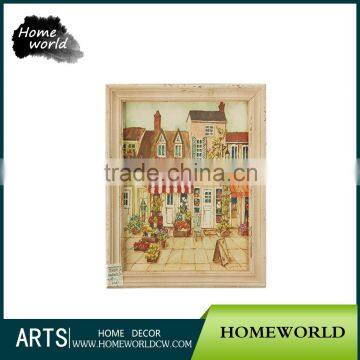 European Style Classical Beautiful House Fairy Tale Oil Painting