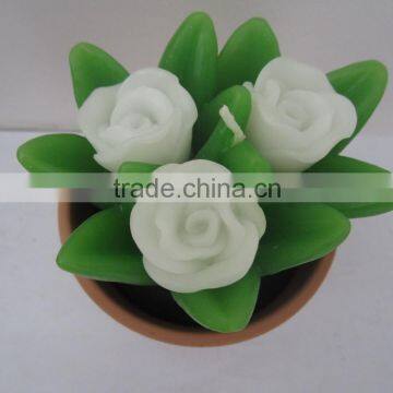 flower shape candle