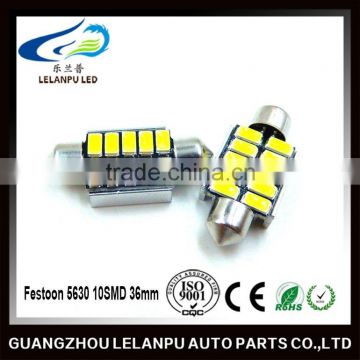 12V led reading light Festoon 5630 canbus lamp Festoon 5630 10smd 36/39mm canbus auto led light bulb