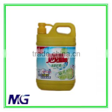 5L bottle dishwashing liquid with lemon perfume