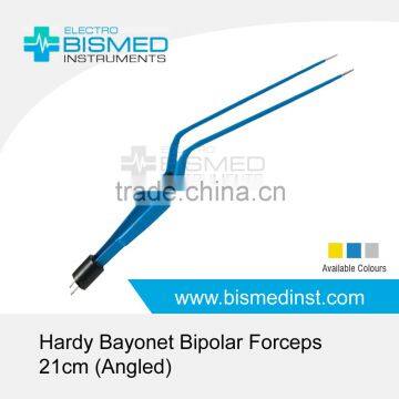 Hardy Bayonet Bipolar Forceps 21cm (Angled)