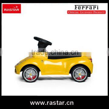 Rastar toy shopping Ferrari licensed ride on car baby walker toy car