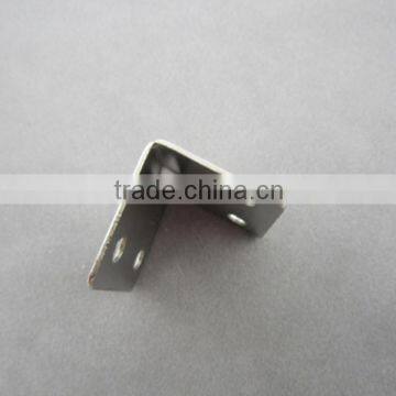 Stainless steel right post connecting angle bracket