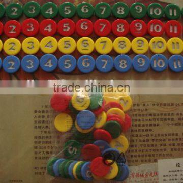 48 Piece of 4 Color Chips/Elderly Activity Center Mahjong Chips/children Gifts Education Teaching Materials Trolltech photo-2