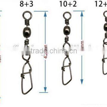 Sea Fishing Tackle Hook Connector Fishing Snap Brass Rig Brass Barrel Swivel With Germany A Snap photo-2