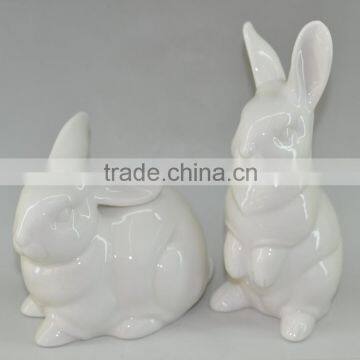 Lovely ceramic rabbit as an Easter gift