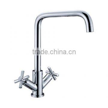 Dual Handles Sink Mixer Brass Kitchen faucet