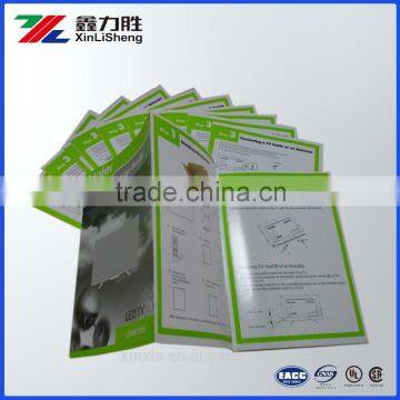 Custom Printed Matte/Glossy Advertising leaflet/flyer/brochure printing service