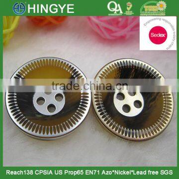 Sedex Audited Factory 2 Pillar Vacuum plating button