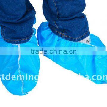 Disposable Blue Waterproof PP+PE Shoe Cover